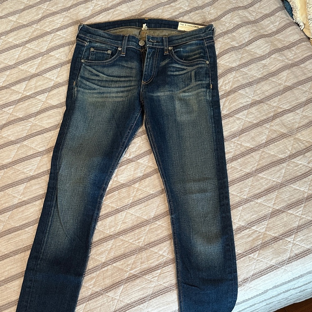 rag & bone Indigo Skinny Jeans